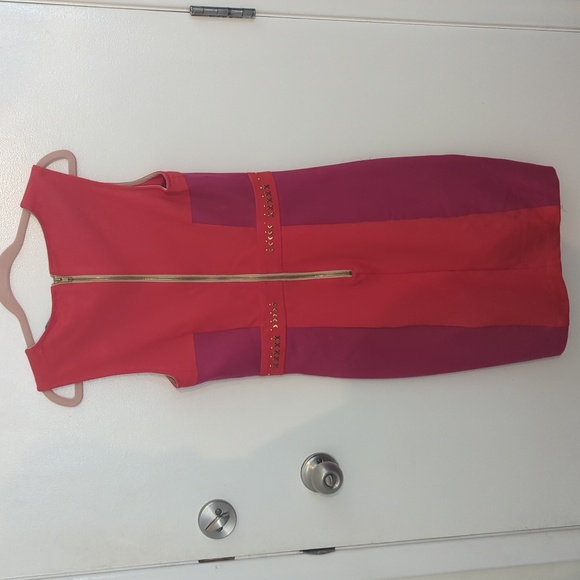 Orange and pink Guess by Marciano dress, medium - Picture 7 of 7